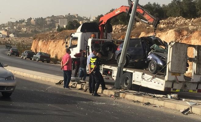 حادث سير مرو ع في السلط صور سواليف